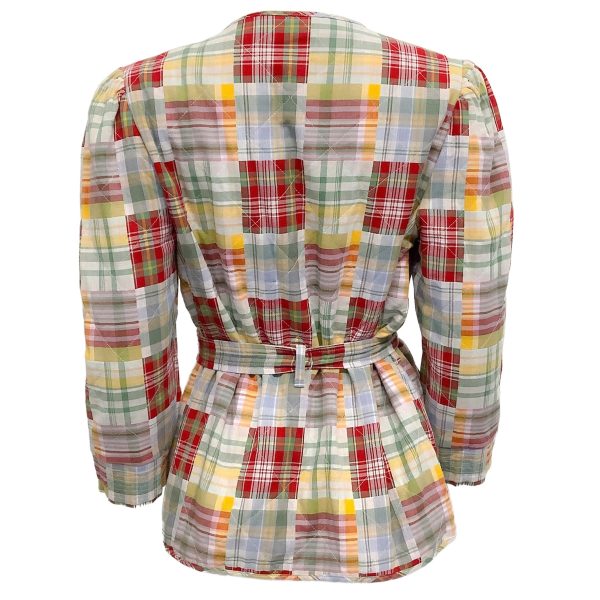 Cinq à Sept Multi Meadow Plaid Triss Jacket Supply