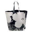 Calvin Klein 205W39NYC Andy Warhol Black   White Flower Print Tote For Cheap