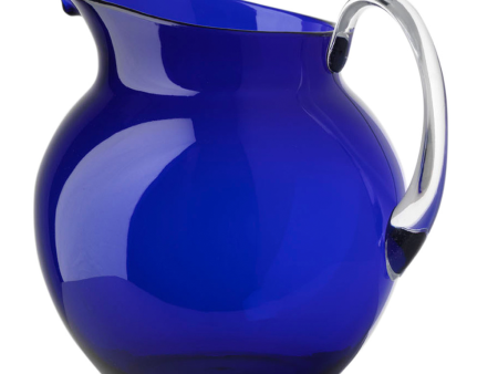 PALLA TRANSPARENT PITCHER IN BLUE Supply