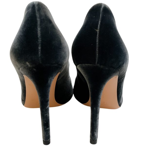 Gianvito Rossi Velluto Grey Velvet Gianvito 105 Pumps Hot on Sale