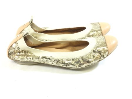 Chanel Sequin Ballet Flats. Size 37.5 Hot on Sale