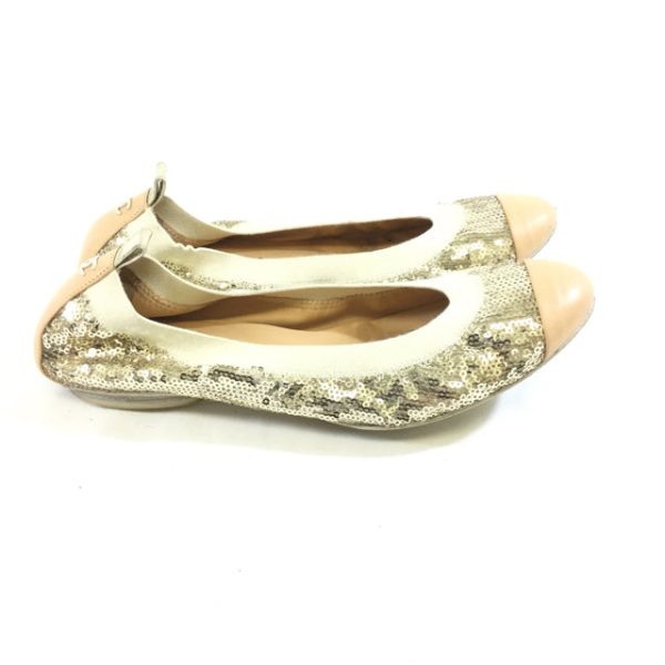 Chanel Sequin Ballet Flats. Size 37.5 Hot on Sale