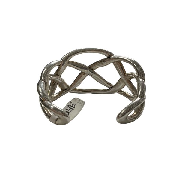 Sterling Silver Latice Cuff Hot on Sale