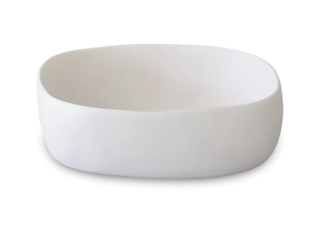 CUADRADO EXTRA LARGE BOWL IN WHITE Cheap