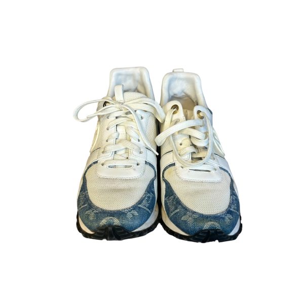 Louis Vuitton Blue Denim Runaway Sneakers Discount