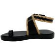 3.1 Phillip Lim Black   Natural Naya Ankle Wrap Sandals Discount