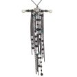 Chanel Gunmetal   Pearl 2011 Bar with Chains   Beads Necklace Hot on Sale