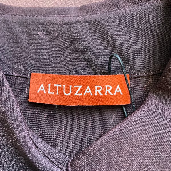 Altuzarra Ivory Colorscape Chika Dip-Dyed Silk Shirt Online Sale