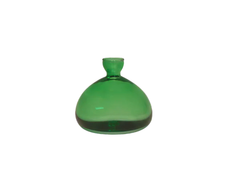 ACORN BUD VASE IN EMERALD GREEN For Discount