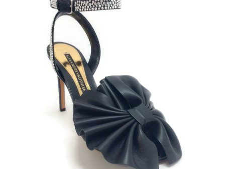 Alexandre Vauthier Black Leather Bowie Pumps Hot on Sale