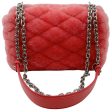 Louis Vuitton Pink Shearling Shoulder Bag with Logo Turn Lock Online Hot Sale