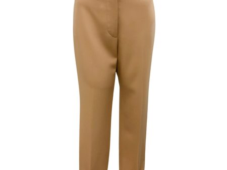 Chloe Sandalwood Cuffed Wool Pants Discount