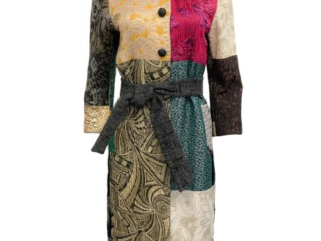 Dolce & Gabbana Brocade Patchwork Coat For Sale