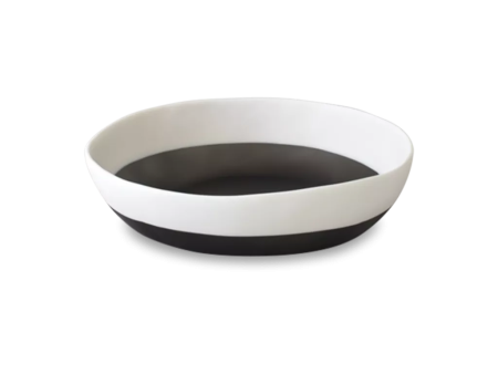 PURIST LARGE BOWL IN DUO GREY AND WHITE For Discount