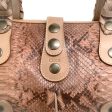 Chloe Brown Snake Silverado Shoulder Bag Cheap