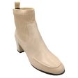 Pierre Hardy Ivory Patent Leather Ankle Boots Discount