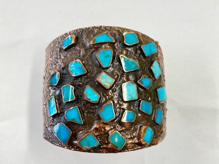 Bell s Trading Post Copper & Turquoise Cuff Bracelet Fashion