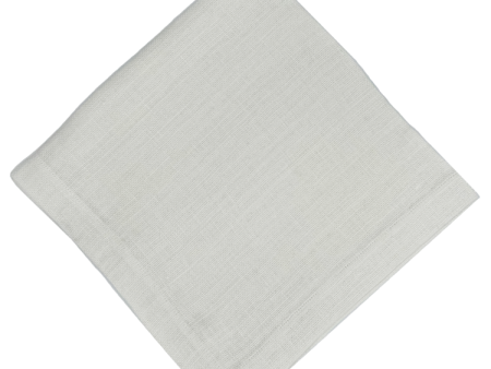 LINEN BURLAP NAPKIN IN WHITE Online Sale