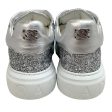 Casadei Silver Glitter Off Road Stargate Sneakers Sale