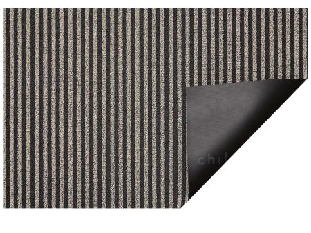 BRETON STRIPE UTILITY MAT IN GRAVEL Online now