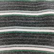 Chanel Black   Green   Gray Striped Tee Shirt Supply