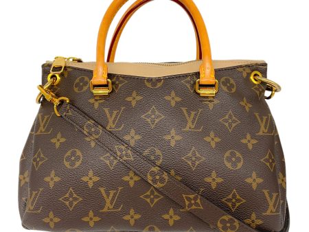 Louis Vuitton Brown Monogram Canvas Pallas Handbag For Discount