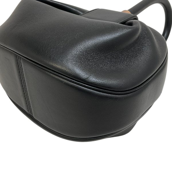 Gabriela Hearst Black Nappa Leather Demi Bag For Cheap