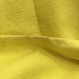 Chanel Yellow Sleeveless Square Neck Silk Crepe Cocktail Dress Online