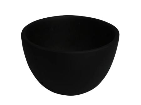 MEDIUM DEEP BOWL IN SOLID BLACK Supply