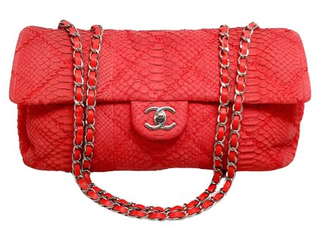 Chanel Coral Python Ultimate Stitch Bag Fashion