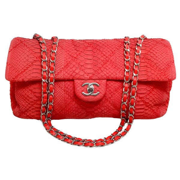 Chanel Coral Python Ultimate Stitch Bag Fashion