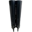 Jimmy Choo Black Leather Blake Wedge Boots Sale