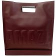 3.1 Phillip Lim Burgundy Leather Totes Amaze Bag on Sale