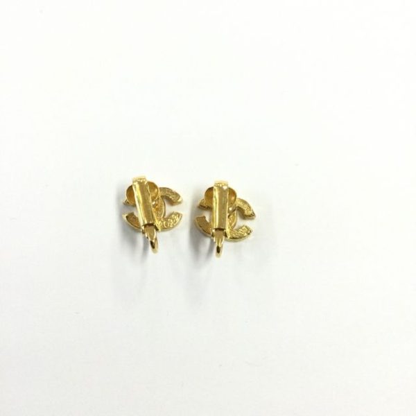 Chanel Crystal Cc Clip Earrings. Online