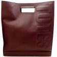 3.1 Phillip Lim Burgundy Leather Totes Amaze Bag on Sale