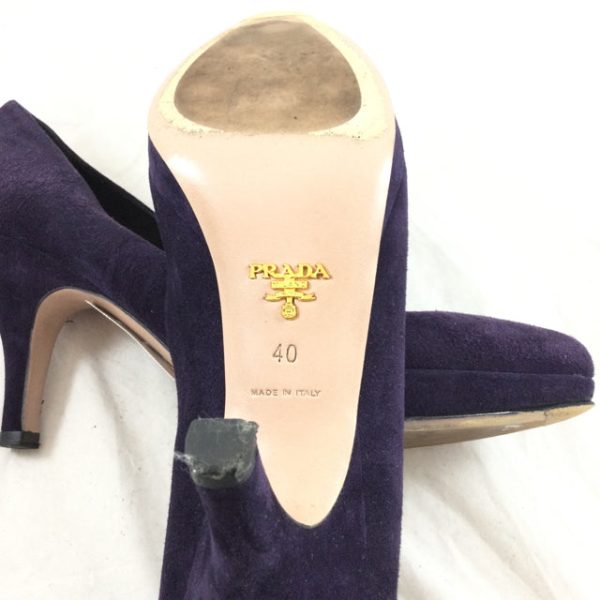 Prada Suede Pumps. Size 40 Supply