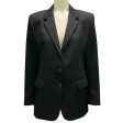 Calvin Klein 205W39NYC Black Two-Button Classic Wool Blazer on Sale