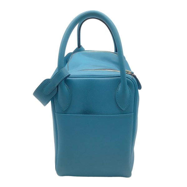 Hermes Turquoise 2007 Leather Lindy Handbag Sale