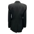 Calvin Klein 205W39NYC Black Two-Button Classic Wool Blazer on Sale