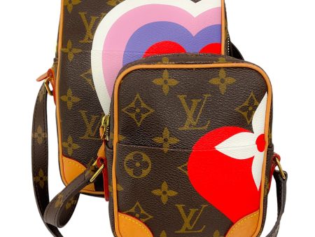 Louis Vuitton Brown Monogram Canvas Game On Paname Two-Piece Handbag Set For Discount