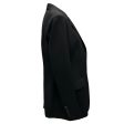 Calvin Klein 205W39NYC Black Two-Button Classic Wool Blazer on Sale