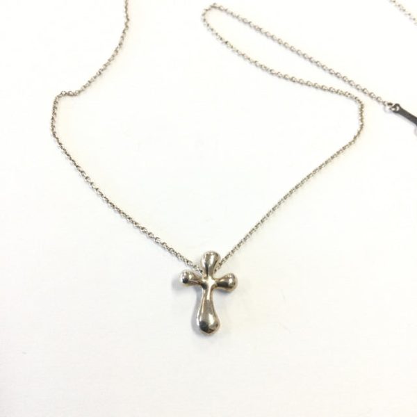 Tiffany & Co. Elsa Peretti Cross Necklace Cheap