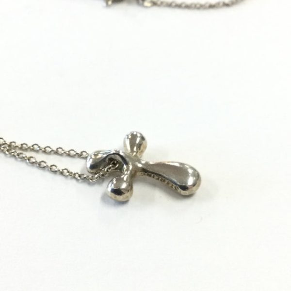 Tiffany & Co. Elsa Peretti Cross Necklace Cheap