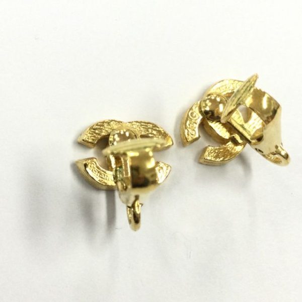 Chanel Crystal Cc Clip Earrings. Online