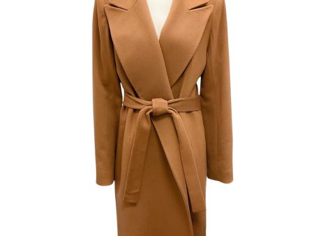 Fleurette Vicuna Belted Cashmere Coat Fashion