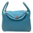 Hermes Turquoise 2007 Leather Lindy Handbag Sale